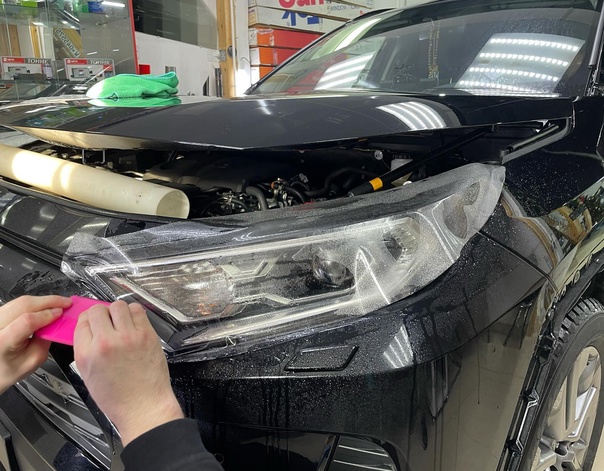 Бронирование фар в Уфе